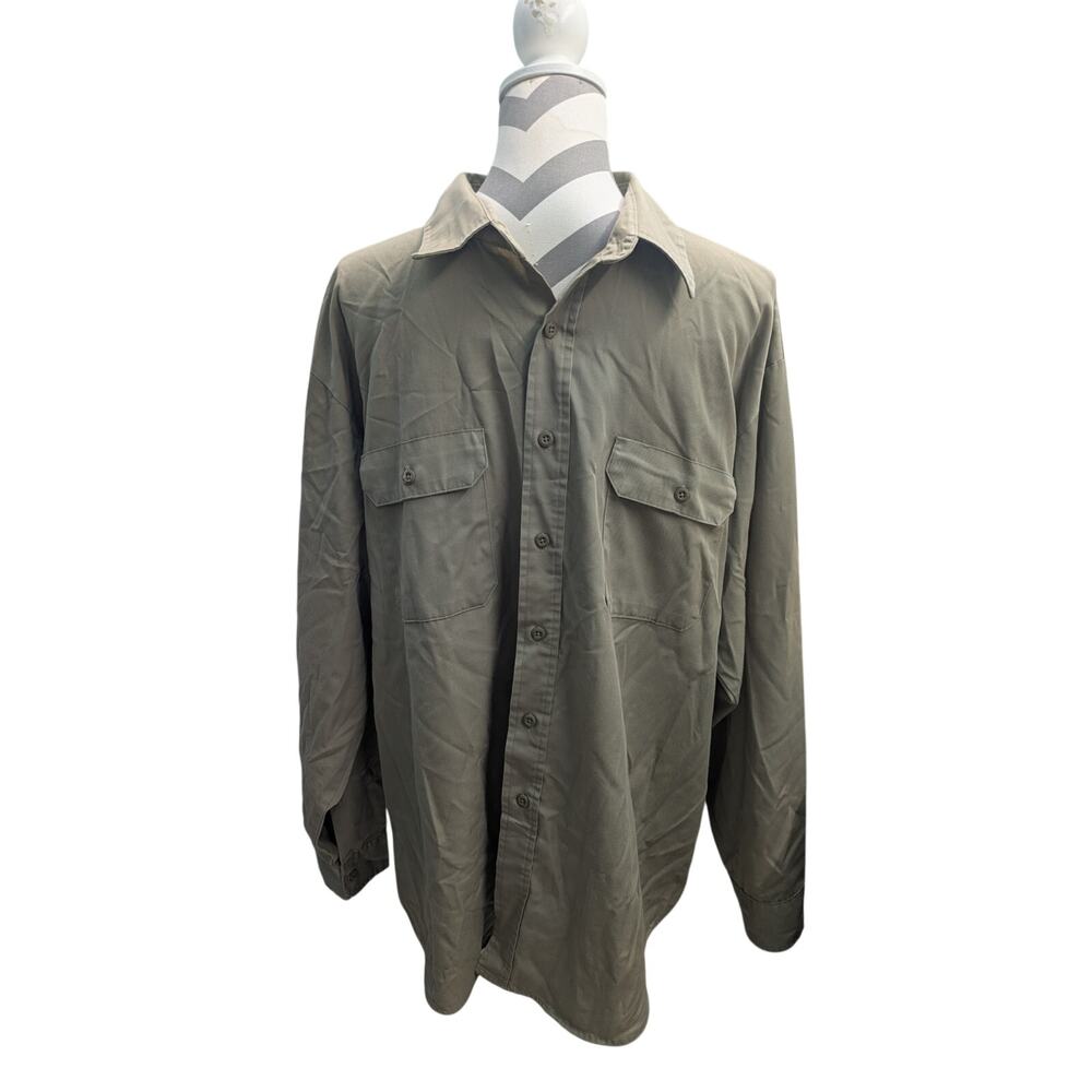 Vintage Field Master Long Sleeve Shirt Mens 2XL